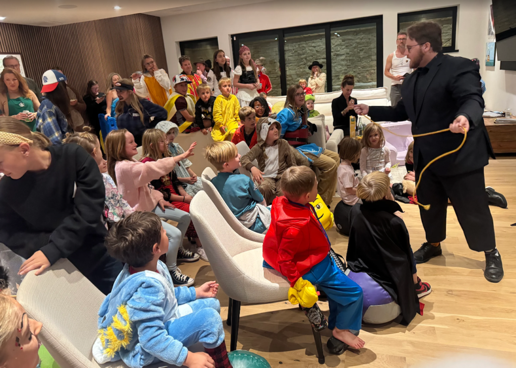 Magician Braden Carlisle Birthday Party Magic Show Colorado
